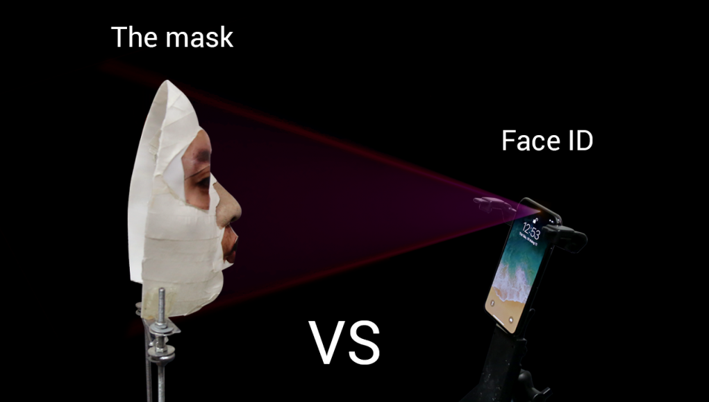 Apple iPhone X Face ID Mask